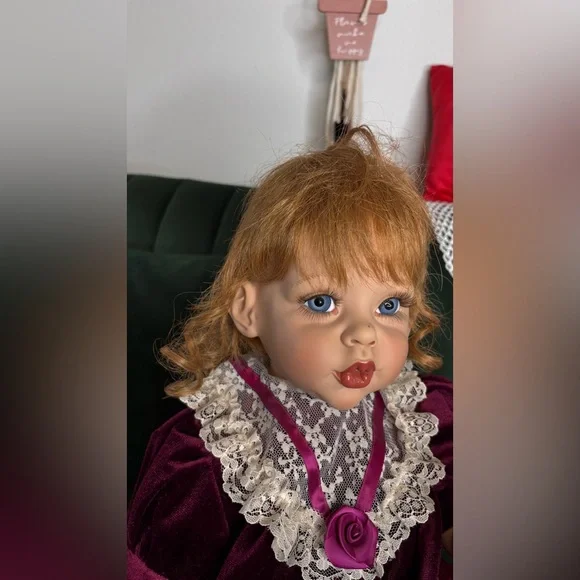 Fayzah Spanos KISSES” Rare Vinyl Doll